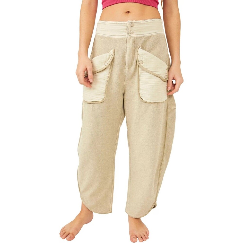 Timko Women's Beige FP Movement Pants Size Small/Petite